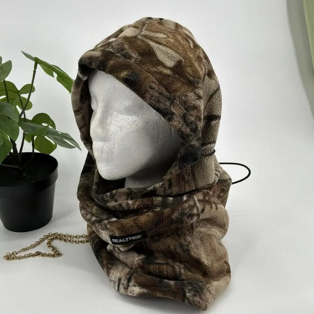 Realtree Camo Fleece Balaclava Hunting Face Mask Adjustable